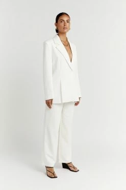 DISSH Boutiques 4TH & RECKLESS SADE BLAZER WHITE