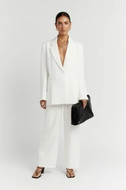 DISSH Boutiques 4TH & RECKLESS SADE BLAZER WHITE