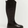 SUNMOTION RUNWAY ALIAS MAE AINSLEY BLACK BOOT