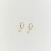 ARMS OF EVE AUGUSTA GOLD&PEARL HOOP ACCESSORIES