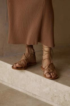 MARIA FARRO ERINI NATURAL SANDAL