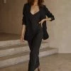 DISSH Boutiques CLOTHING SIERRA BLACK BLAZER
