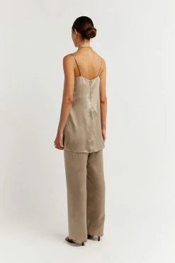 DISSH Boutiques CLOTHING EVANS STONE SILK PANT