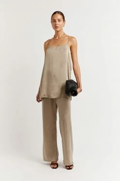 DISSH Boutiques CLOTHING EVANS STONE SILK PANT