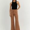 DISSH Boutiques PERI TAN WIDE LEG DENIM JEAN