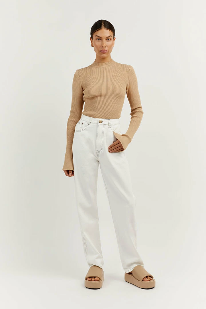 Best Pirce ๐ DISSH Boutiques CLOTHING FINLEY OFF WHITE STRAIGHT LEG JEAN โจ 1 DISSH Boutiques CLOTHING FINLEY OFF WHITE STRAIGHT LEG JEAN