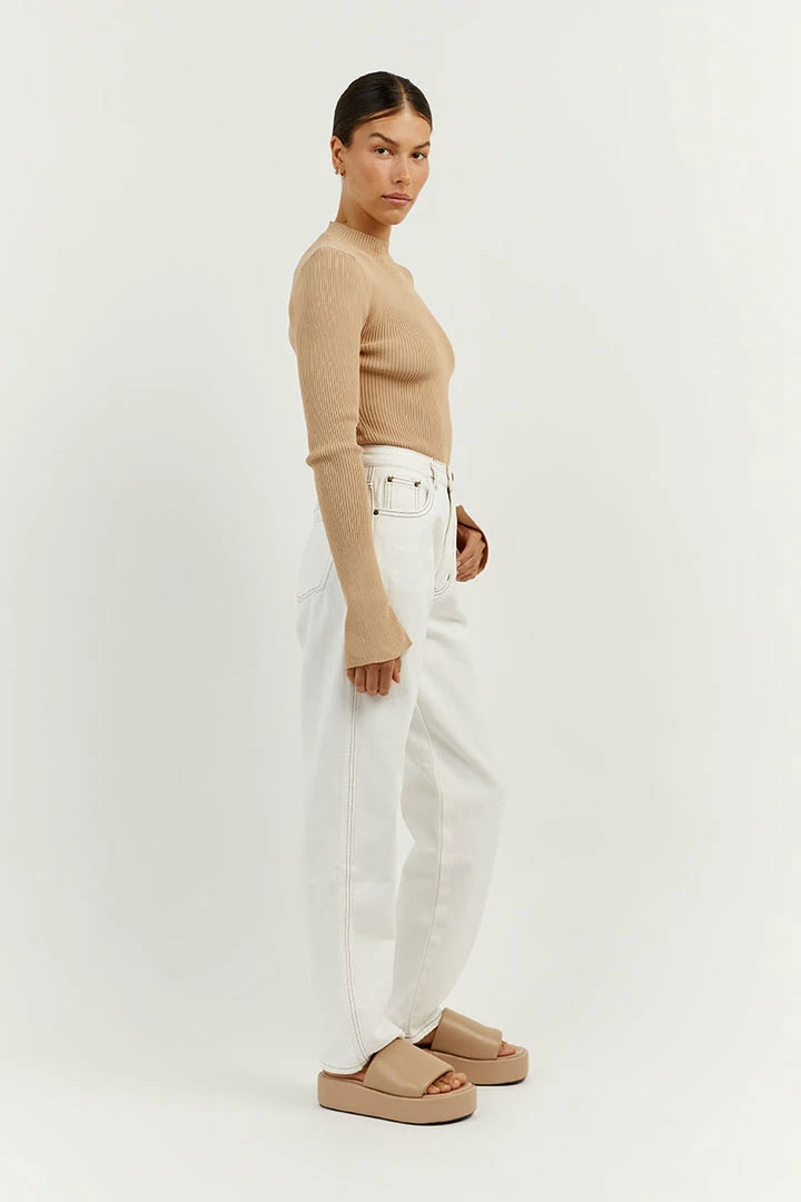 Best Pirce ๐ DISSH Boutiques CLOTHING FINLEY OFF WHITE STRAIGHT LEG JEAN โจ 3 DISSH Boutiques CLOTHING FINLEY OFF WHITE STRAIGHT LEG JEAN