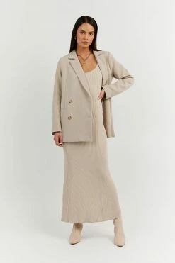 DISSH Boutiques CLOTHING ESSENTIAL STONE BLAZER