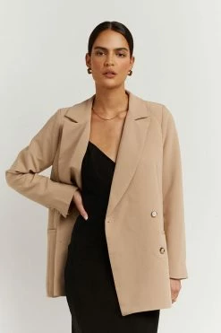 DISSH Boutiques ESSENTIAL WHEAT BLAZER CLOTHING
