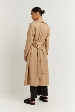 Flash Sale ๐ DISSH Boutiques ELENA BEIGE FAUX LEATHER TRENCH THE BUMP FRIENDLY EDIT โค๏ธ 8 DISSH Boutiques ELENA BEIGE FAUX LEATHER TRENCH THE BUMP FRIENDLY EDIT