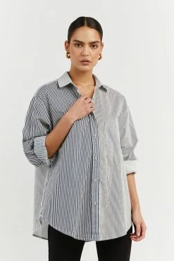 Hot Sale ๐ฅฐ DISSH Boutiques PEPPA NAVY STRIPE ๐ SHIRT โ๏ธ 8 DISSH Boutiques PEPPA NAVY STRIPE SHIRT