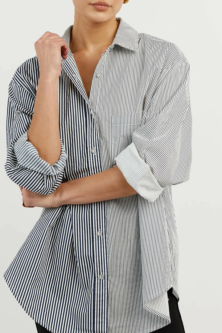 Hot Sale ๐ฅฐ DISSH Boutiques PEPPA NAVY STRIPE ๐ SHIRT โ๏ธ 6 DISSH Boutiques PEPPA NAVY STRIPE SHIRT