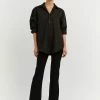 DISSH Boutiques CLOTHING MAXIE BLACK LONG SLEEVE SHIRT