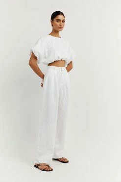 Budget ๐ฅ DISSH Boutiques BONNIE WHITE BUBBLE CROP TOP ๐ 9 DISSH Boutiques BONNIE WHITE BUBBLE CROP TOP