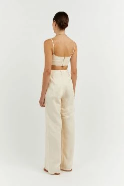 Cheapest ๐ฅ DISSH Boutiques VIENNA BUTTER LINEN CURVED CROP TOP CLOTHING โจ 10 DISSH Boutiques VIENNA BUTTER LINEN CURVED CROP TOP CLOTHING