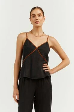 Best reviews of ๐ DISSH Boutiques MARCO BLACK BINDING CAMI TOP ๐ 8 DISSH Boutiques MARCO BLACK BINDING CAMI TOP