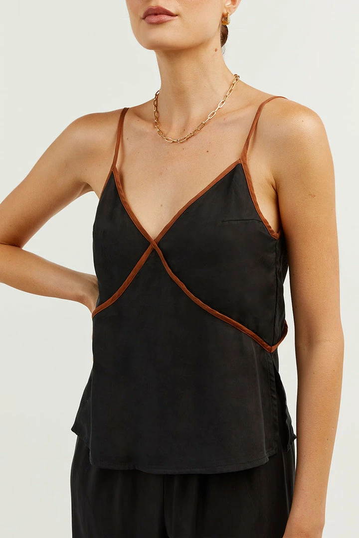 Best reviews of ๐ DISSH Boutiques MARCO BLACK BINDING CAMI TOP ๐ 6 DISSH Boutiques MARCO BLACK BINDING CAMI TOP