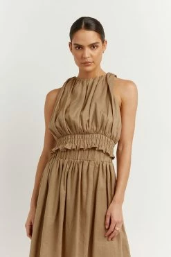 Buy โค๏ธ DISSH Boutiques LANA MOCHA GATHERED TOP CLOTHING ๐ 8 DISSH Boutiques LANA MOCHA GATHERED TOP CLOTHING