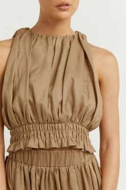 Buy โค๏ธ DISSH Boutiques LANA MOCHA GATHERED TOP CLOTHING ๐ 10 DISSH Boutiques LANA MOCHA GATHERED TOP CLOTHING