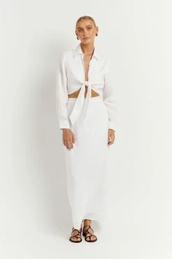 Best reviews of ๐ DISSH Boutiques CLOTHING ROBERTS WHITE LINEN MIDI ๐ SKIRT โญ 11 DISSH Boutiques CLOTHING ROBERTS WHITE LINEN MIDI SKIRT