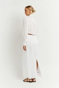 Best reviews of ๐ DISSH Boutiques CLOTHING ROBERTS WHITE LINEN MIDI ๐ SKIRT โญ 15 DISSH Boutiques CLOTHING ROBERTS WHITE LINEN MIDI SKIRT