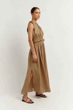 DISSH Boutiques LANA MOCHA CIRCLE SKIRT CLOTHING