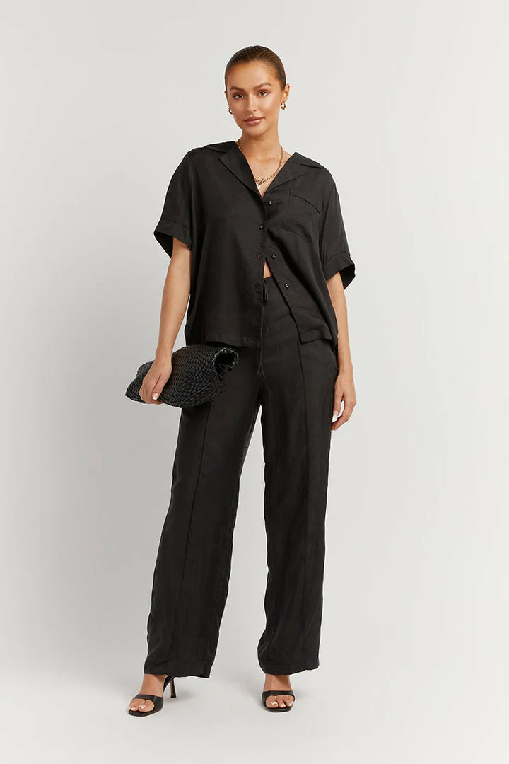 Buy ๐ฅฐ DISSH Boutiques CAMPBELL BLACK DRAWSTRING PANT THE BUMP FRIENDLY EDIT ๐ 1 DISSH Boutiques CAMPBELL BLACK DRAWSTRING PANT THE BUMP FRIENDLY EDIT