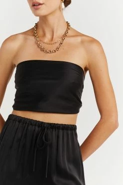 New ๐ DISSH Boutiques EVANS BLACK SILK PANT ๐ฅฐ 11 DISSH Boutiques EVANS BLACK SILK PANT