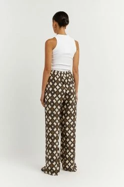 DISSH Boutiques GOSSE KHAKI GEO PANT