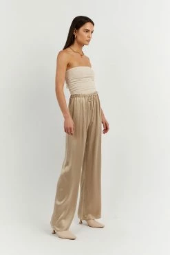DISSH Boutiques CLOTHING EVANS STONE SILK PANT