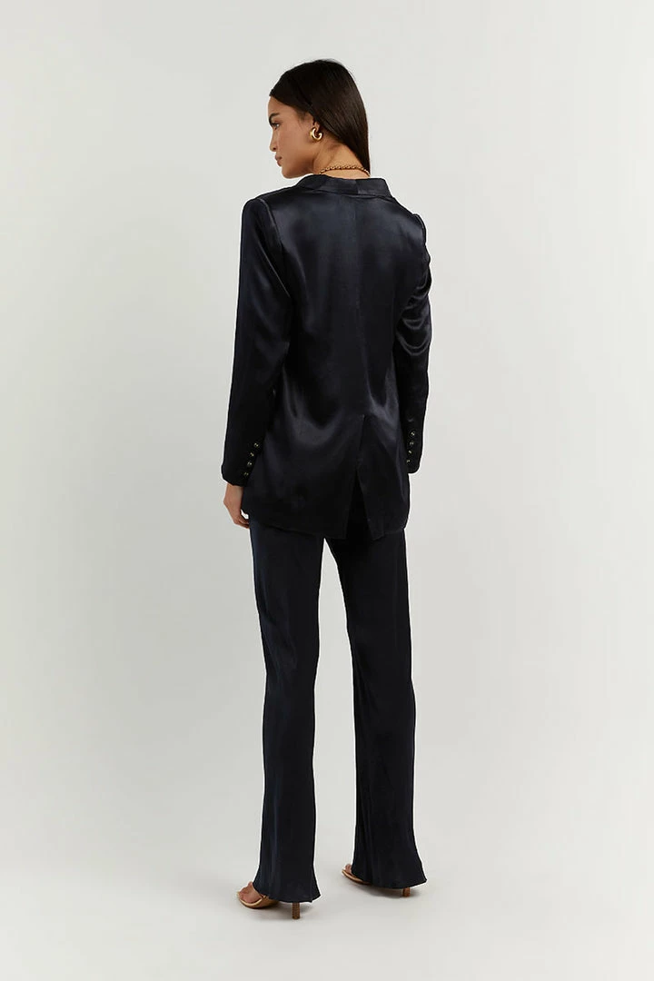 Deals ๐ฅฐ DISSH Boutiques SIMONE NAVY SATIN BIAS CUT PANT โจ 4 DISSH Boutiques SIMONE NAVY SATIN BIAS CUT PANT