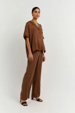 Buy โ DISSH Boutiques CLOTHING MARCO TAN STRAIGHT PANT ๐ 9 DISSH Boutiques CLOTHING MARCO TAN STRAIGHT PANT