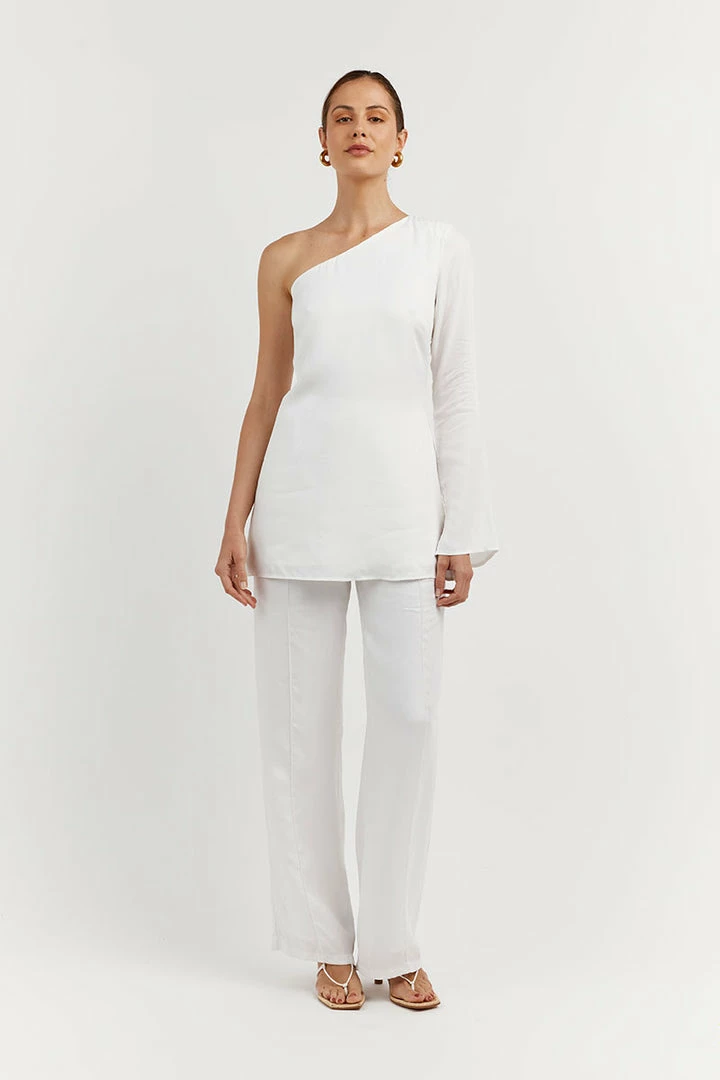 Coupon ๐ฅ DISSH Boutiques MARCO WHITE STRAIGHT PANT ๐ 3 DISSH Boutiques MARCO WHITE STRAIGHT PANT