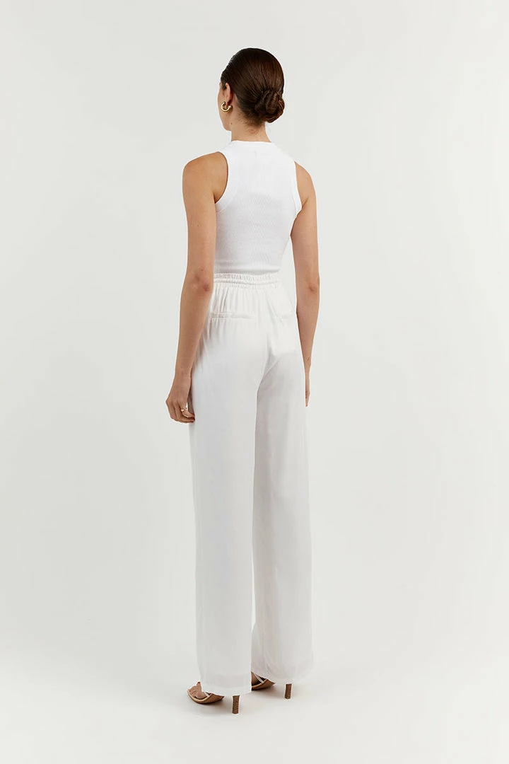 Coupon ๐ฅ DISSH Boutiques MARCO WHITE STRAIGHT PANT ๐ 4 DISSH Boutiques MARCO WHITE STRAIGHT PANT