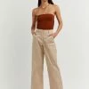 DISSH Boutiques CLOTHING JORDY BEIGE CARGO PANT