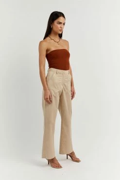DISSH Boutiques CLOTHING JORDY BEIGE CARGO PANT