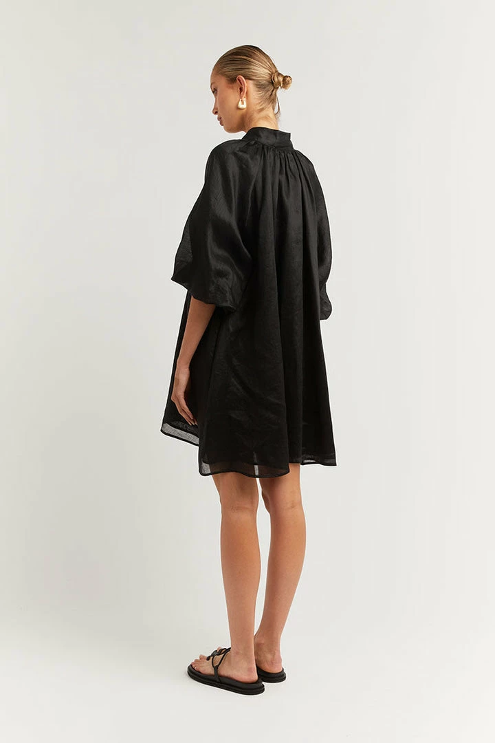 Hot Sale ๐ DISSH Boutiques EMPIRE BLACK SMOCK MINI ๐ DRESS THE BUMP FRIENDLY EDIT ๐ 9 DISSH Boutiques EMPIRE BLACK SMOCK MINI DRESS THE BUMP FRIENDLY EDIT