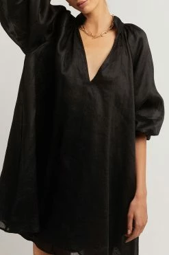 Hot Sale ๐ DISSH Boutiques EMPIRE BLACK SMOCK MINI ๐ DRESS THE BUMP FRIENDLY EDIT ๐ 21 DISSH Boutiques EMPIRE BLACK SMOCK MINI DRESS THE BUMP FRIENDLY EDIT