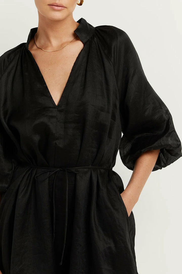 Hot Sale ๐ DISSH Boutiques EMPIRE BLACK SMOCK MINI ๐ DRESS THE BUMP FRIENDLY EDIT ๐ 5 DISSH Boutiques EMPIRE BLACK SMOCK MINI DRESS THE BUMP FRIENDLY EDIT