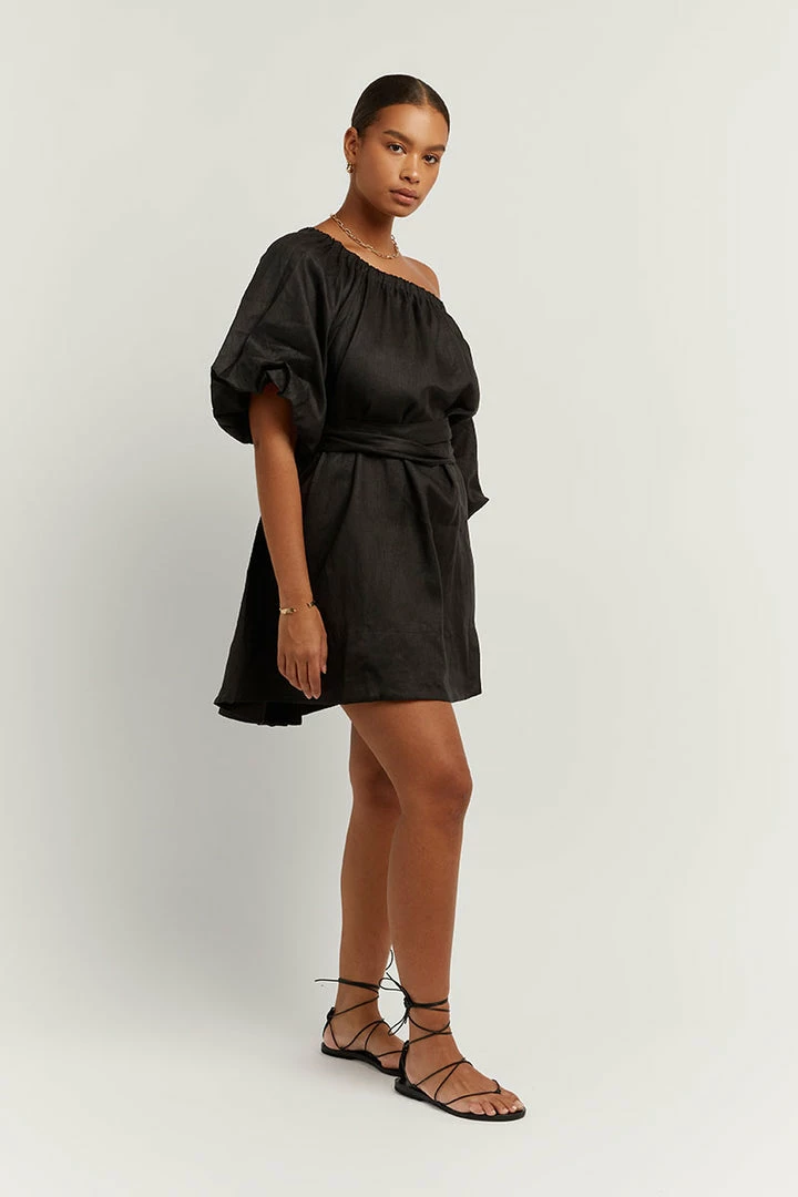 Hot Sale โ๏ธ DISSH Boutiques PIP BLACK LINEN ๐ DRESS THE BUMP FRIENDLY EDIT ๐ 7 DISSH Boutiques PIP BLACK LINEN DRESS THE BUMP FRIENDLY EDIT