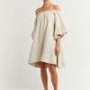 DISSH Boutiques PIP NATURAL LINEN DRESS THE BUMP FRIENDLY EDIT