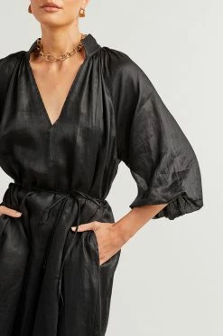 Top 10 ๐ DISSH Boutiques EMPIRE BLACK SMOCK MIDI ๐ DRESS THE BUMP FRIENDLY EDIT ๐ 9 DISSH Boutiques EMPIRE BLACK SMOCK MIDI DRESS THE BUMP FRIENDLY EDIT