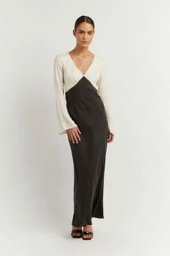 Best deal โ๏ธ DISSH Boutiques SEREN BLACK TWO TONE SLEEVED ๐ DRESS ๐งจ 13 DISSH Boutiques SEREN BLACK TWO TONE SLEEVED DRESS