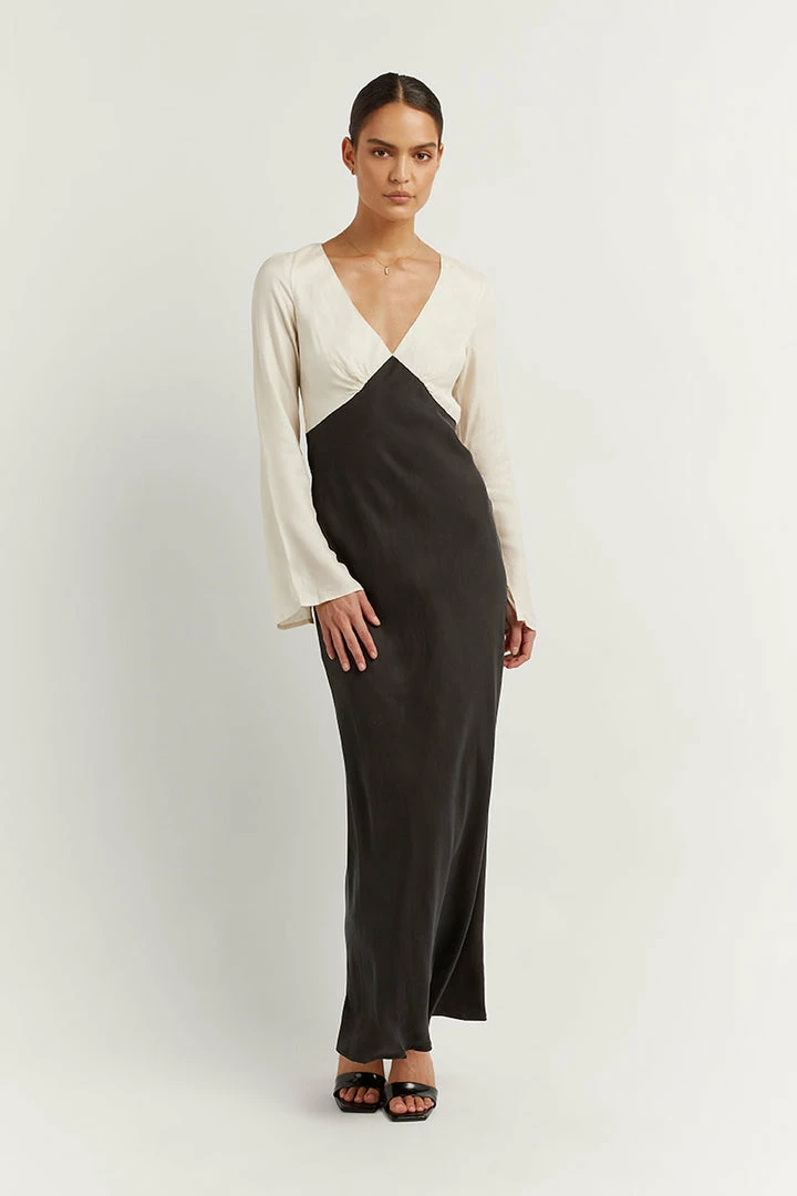 Best deal โ๏ธ DISSH Boutiques SEREN BLACK TWO TONE SLEEVED ๐ DRESS ๐งจ 3 DISSH Boutiques SEREN BLACK TWO TONE SLEEVED DRESS