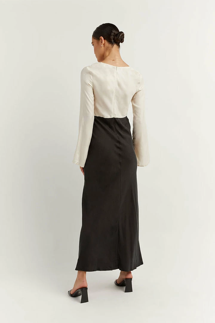 Best deal โ๏ธ DISSH Boutiques SEREN BLACK TWO TONE SLEEVED ๐ DRESS ๐งจ 5 DISSH Boutiques SEREN BLACK TWO TONE SLEEVED DRESS
