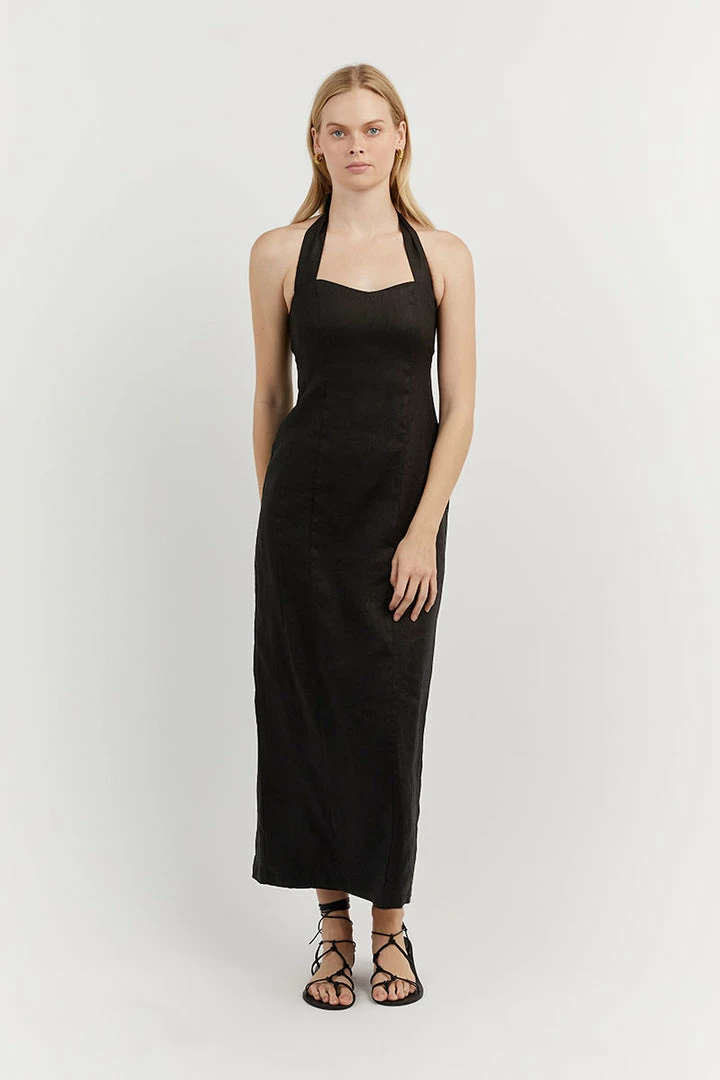 Cheapest โจ DISSH Boutiques WILLOW BLACK HALTER LONG ๐ DRESS CLOTHING โค๏ธ 2 DISSH Boutiques WILLOW BLACK HALTER LONG DRESS CLOTHING