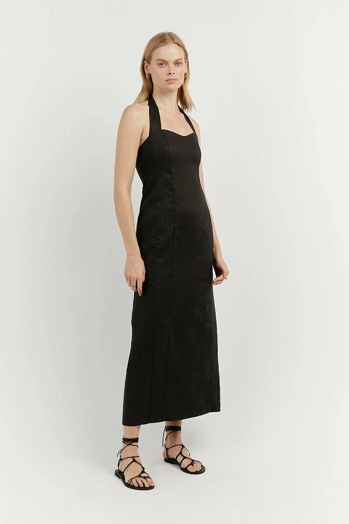 Cheapest โจ DISSH Boutiques WILLOW BLACK HALTER LONG ๐ DRESS CLOTHING โค๏ธ 3 DISSH Boutiques WILLOW BLACK HALTER LONG DRESS CLOTHING