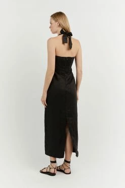 Cheapest โจ DISSH Boutiques WILLOW BLACK HALTER LONG ๐ DRESS CLOTHING โค๏ธ 8 DISSH Boutiques WILLOW BLACK HALTER LONG DRESS CLOTHING