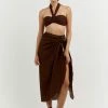 DISSH Boutiques CHLOE CHOC LINEN SARONG