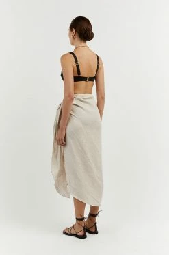 DISSH Boutiques CHLOE NATURAL LINEN SARONG